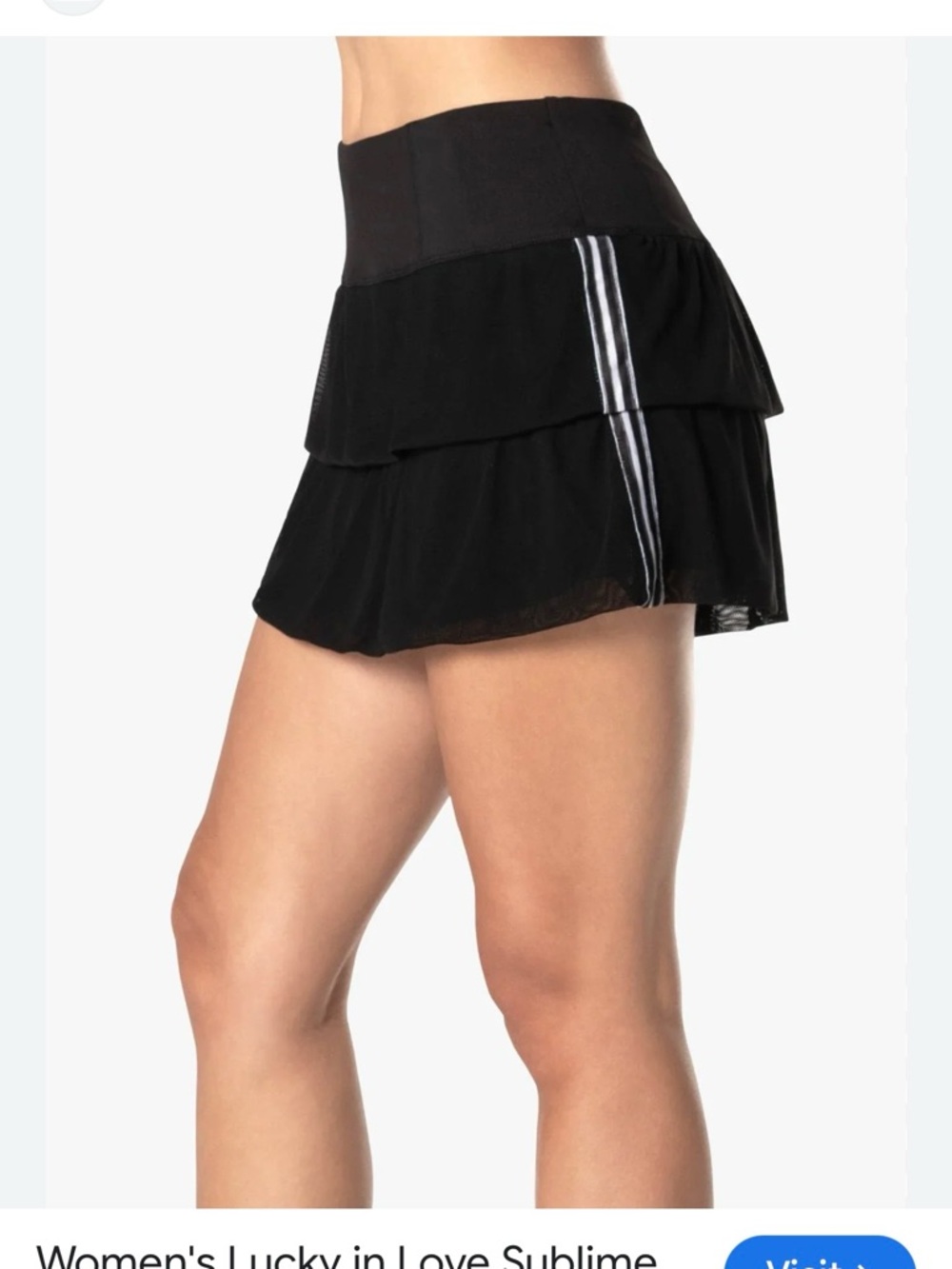 Lucky in Love Sublime Mesh Skirt size S